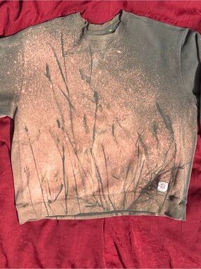 Custom Bleach Dyed Crewneck
Sweatshirt